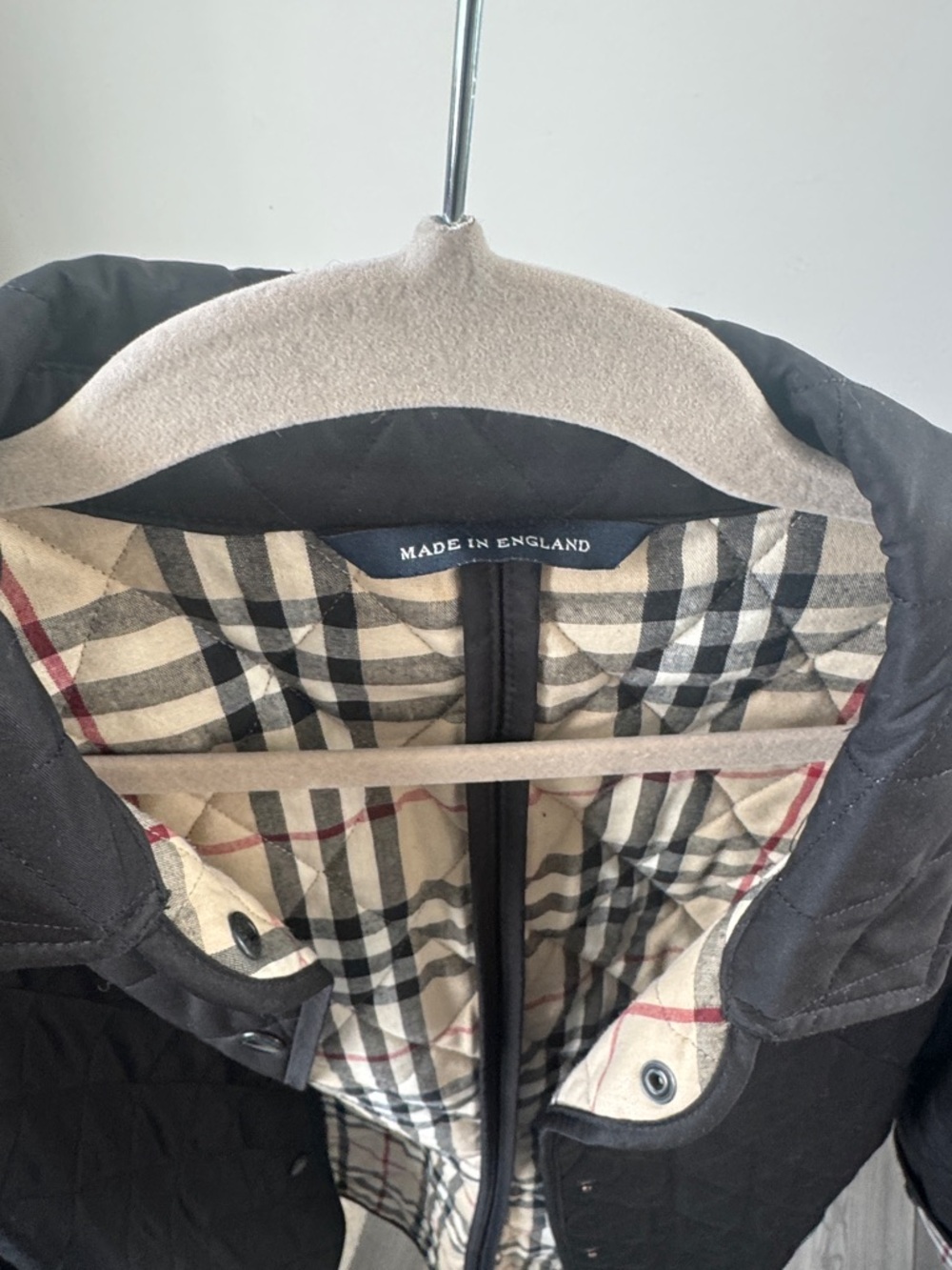 Vintage Burberry Britt Quilted Jacket Sz L - Picture 3 of 13